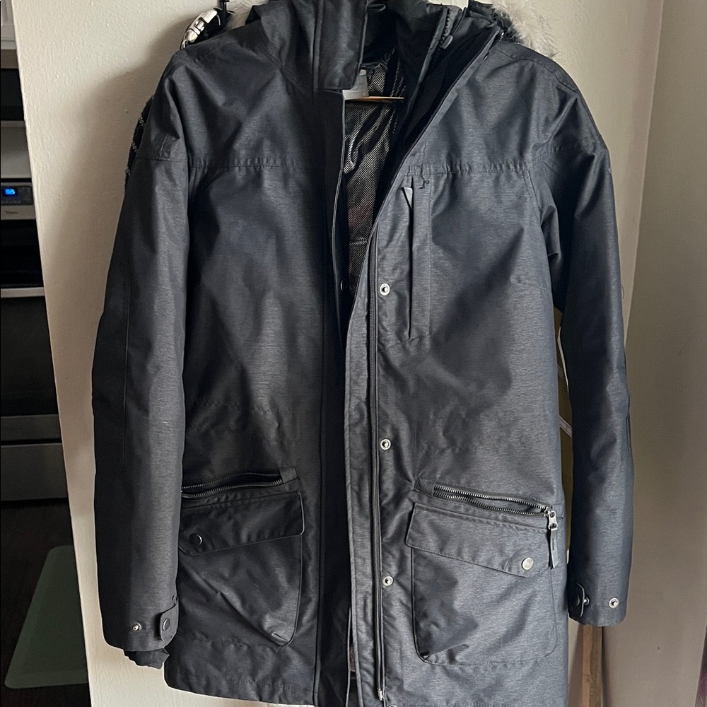 Columbia Women’s Carson Pass Interchange Charcoal Winter Jacket